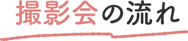 撮影会の流れ